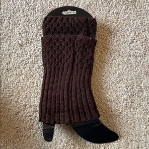 Brown Boot Cuffs - brand new